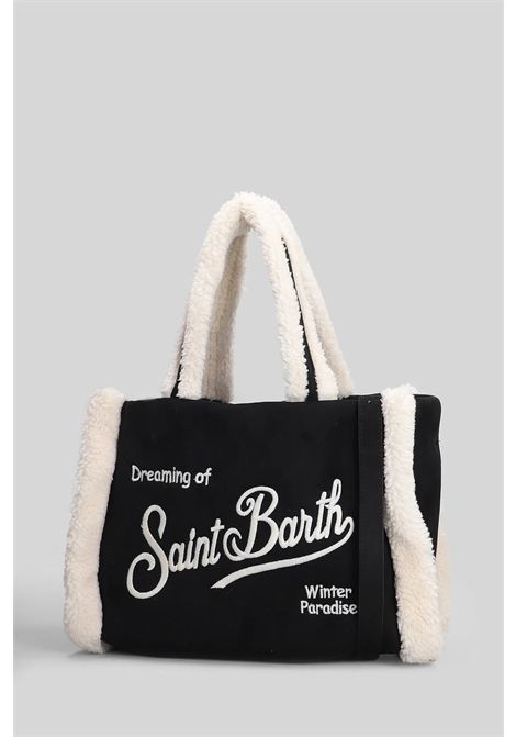 Borsa Media con pelliccia SAINT BARTH | COL0031 COLETTE SHEARLING01323I 0010 EMB
